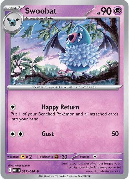 Swoobat 037/086 (SV: White Flare)  | Good Games Adelaide SA