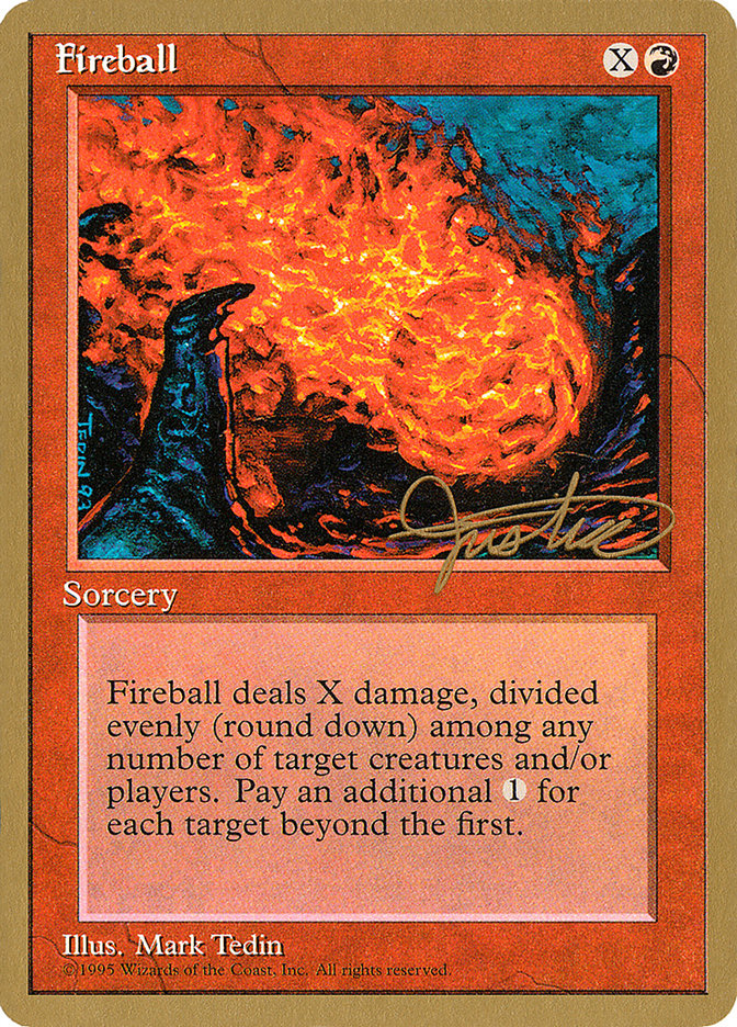 Fireball (Mark Justice) [Pro Tour Collector Set] | Good Games Adelaide SA