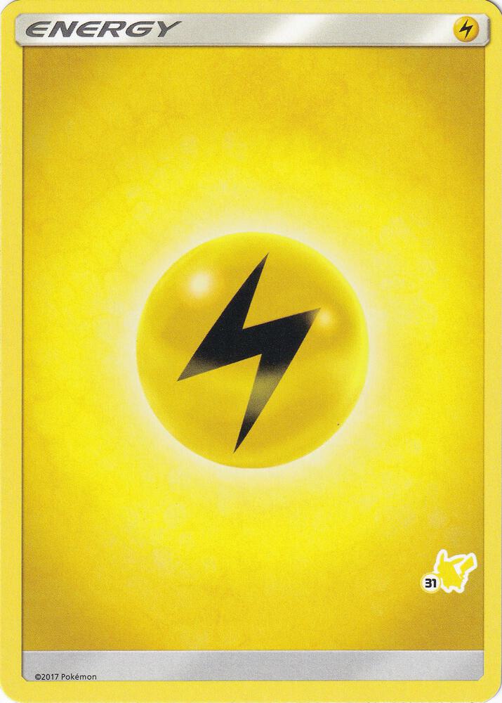 Lightning Energy 31 Pikachu Stamped  (Battle Academy)  | Good Games Adelaide SA