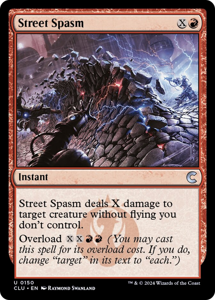 Street Spasm [Ravnica: Clue Edition] | Good Games Adelaide SA