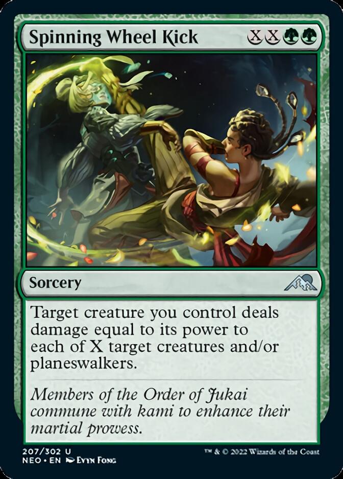 Spinning Wheel Kick [Kamigawa: Neon Dynasty] | Good Games Adelaide SA
