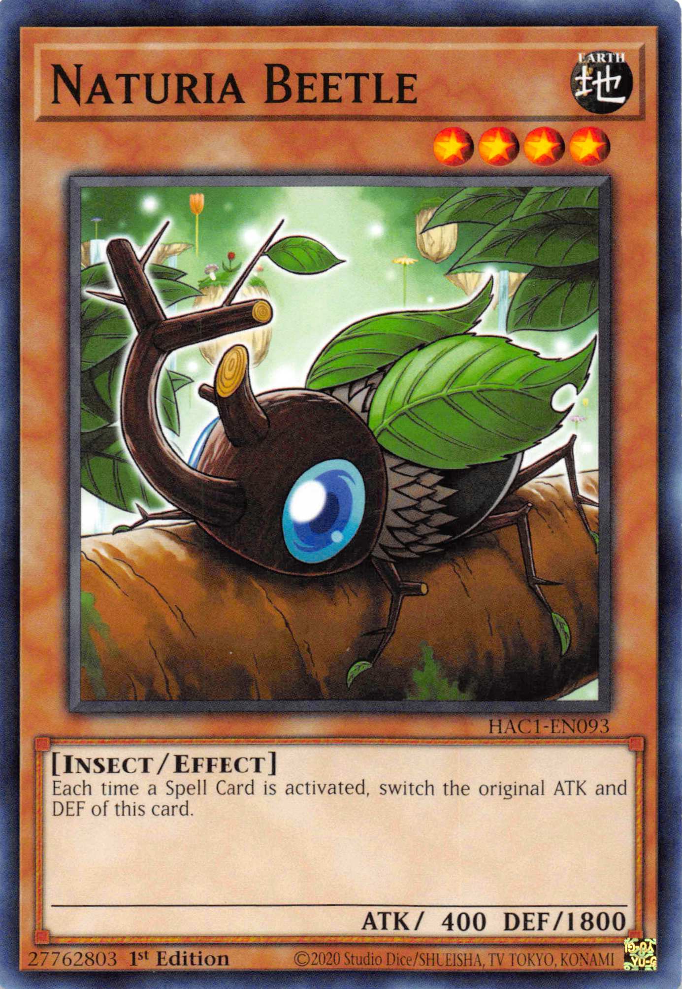 Naturia Beetle [HAC1-EN093] Common | Good Games Adelaide SA