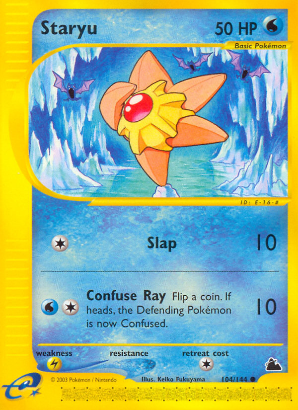 Staryu (104/144) [Skyridge] | Good Games Adelaide SA