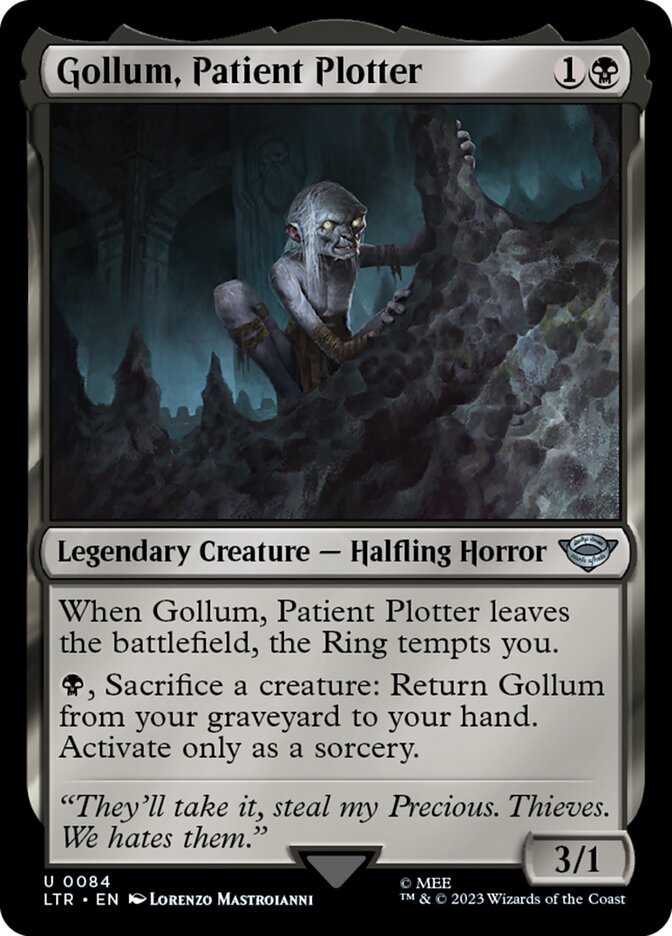 Gollum, Patient Plotter 84 (Universes Beyond: The Lord of the Rings: Tales of Middle-earth)  | Good Games Adelaide SA