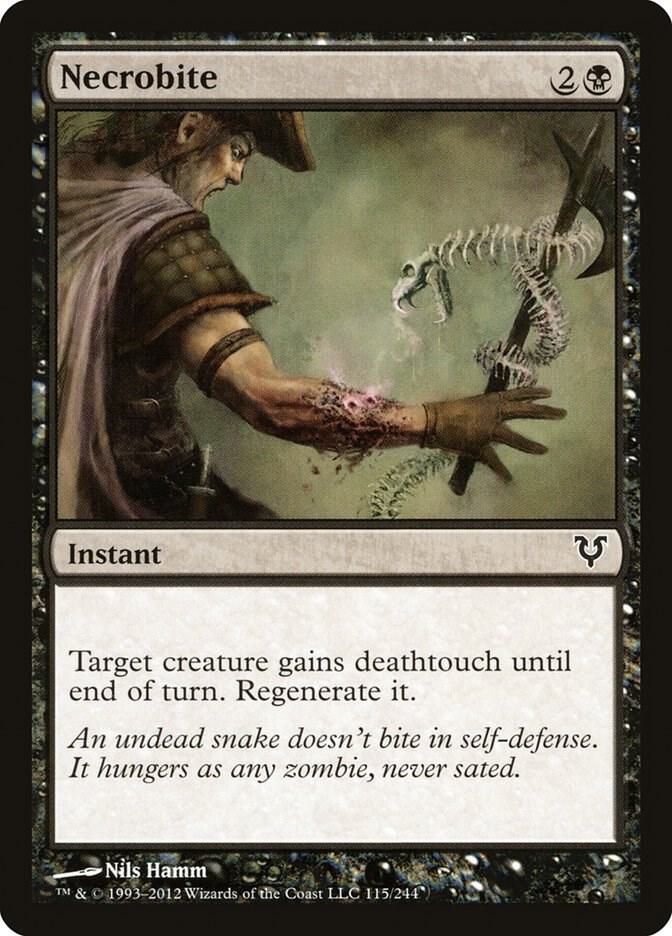 Necrobite 115 (Avacyn Restored)  - Foil | Good Games Adelaide SA