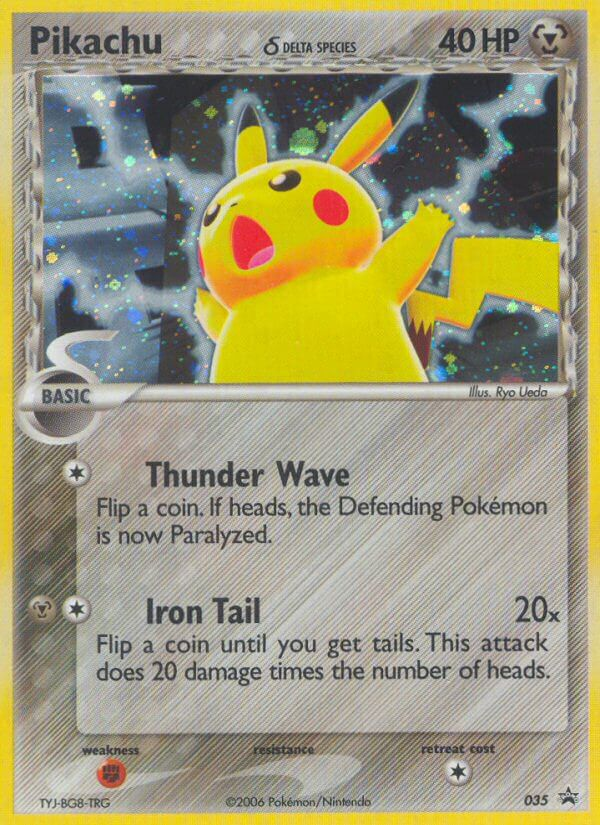 Pikachu (035) (Delta Species) [Nintendo: Black Star Promos] | Good Games Adelaide SA