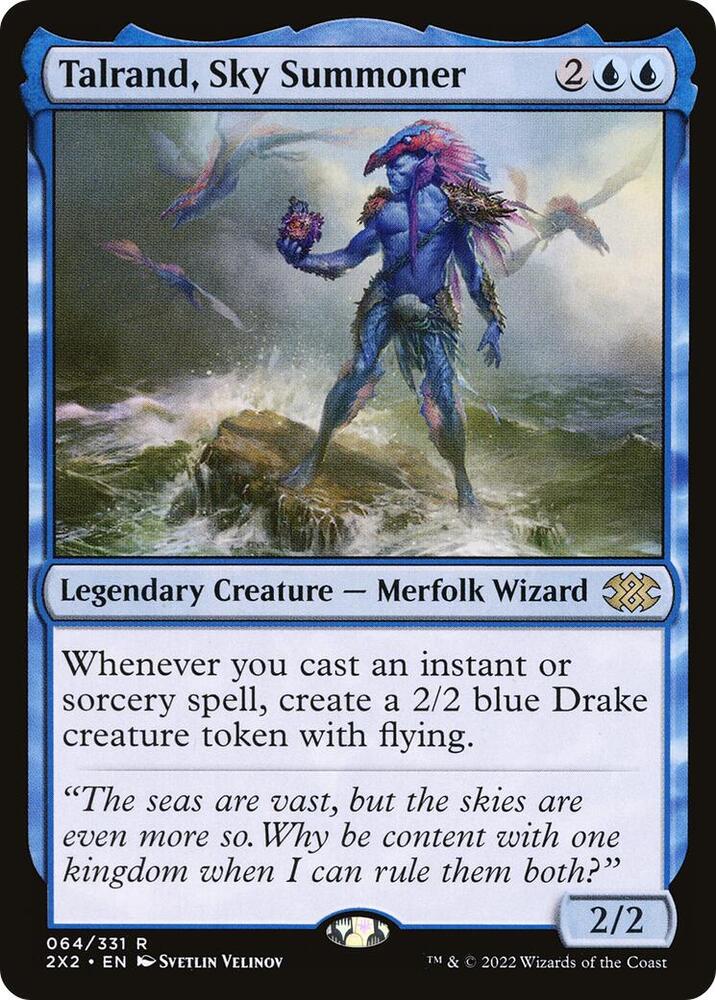 Talrand Sky Summoner 64 (Double Masters 2022)  - Foil | Good Games Adelaide SA