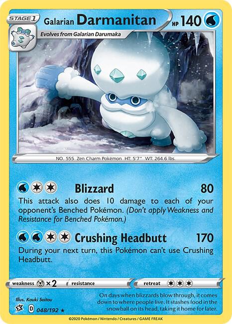 Galarian Darmanitan 048/192 (SWSH02: Rebel Clash)  | Good Games Adelaide SA