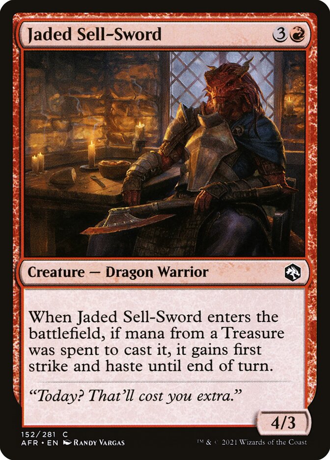 Jaded Sell-Sword 152 (Adventures in the Forgotten Realms)  | Good Games Adelaide SA
