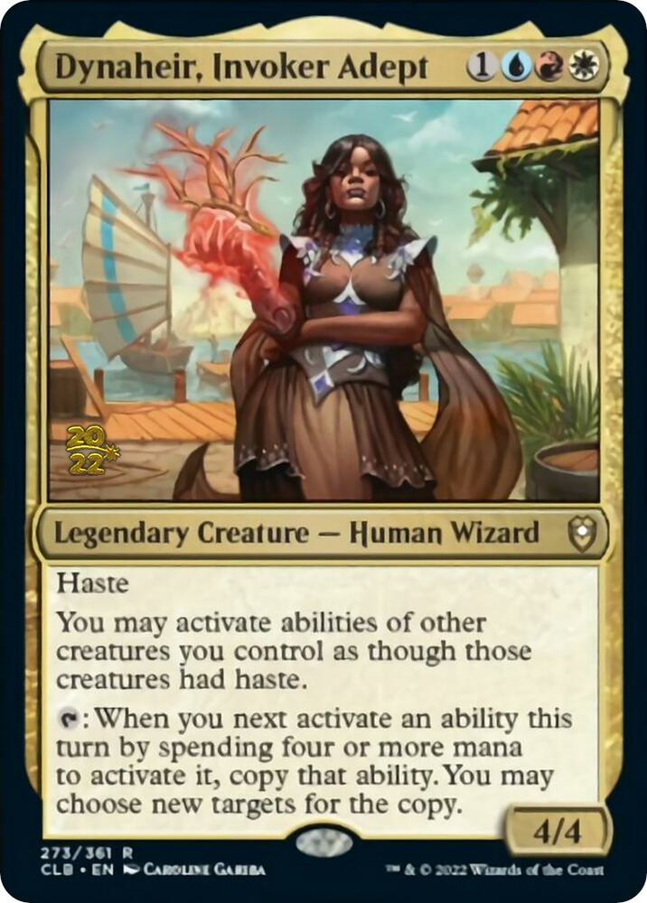 Dynaheir Invoker Adept 273 (Prerelease Cards)  - Foil | Good Games Adelaide SA