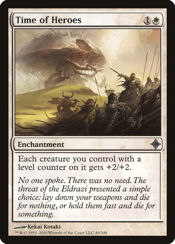 Time of Heroes 49 (Rise of the Eldrazi)  - Foil | Good Games Adelaide SA