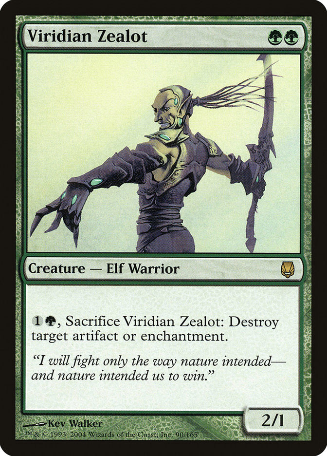 Viridian Zealot [Darksteel] | Good Games Adelaide SA