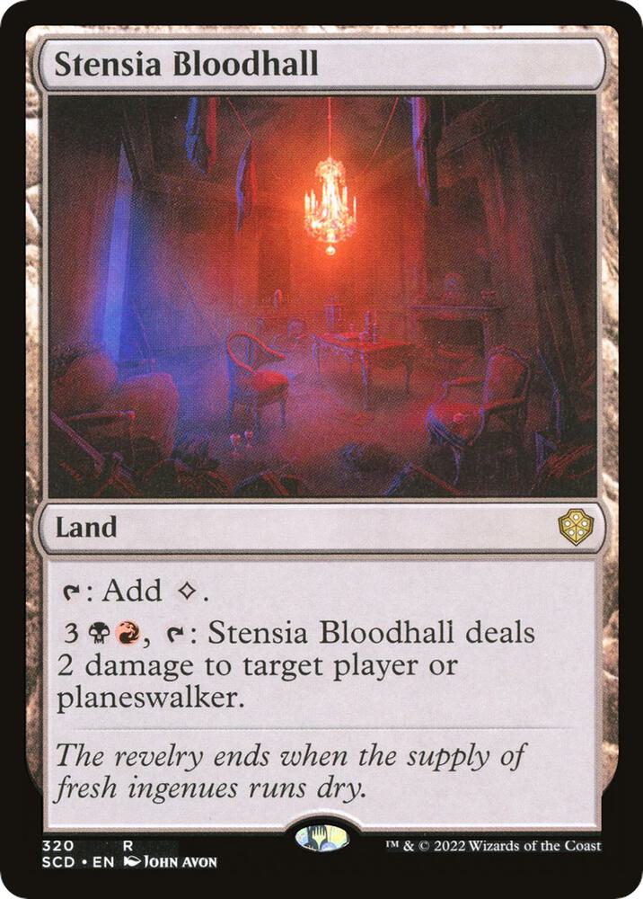 Stensia Bloodhall 320 (Starter Commander Decks)  | Good Games Adelaide SA