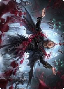 Bloodsoaked Reveler Art Card 29 (Art Series: Innistrad: Crimson Vow)  | Good Games Adelaide SA