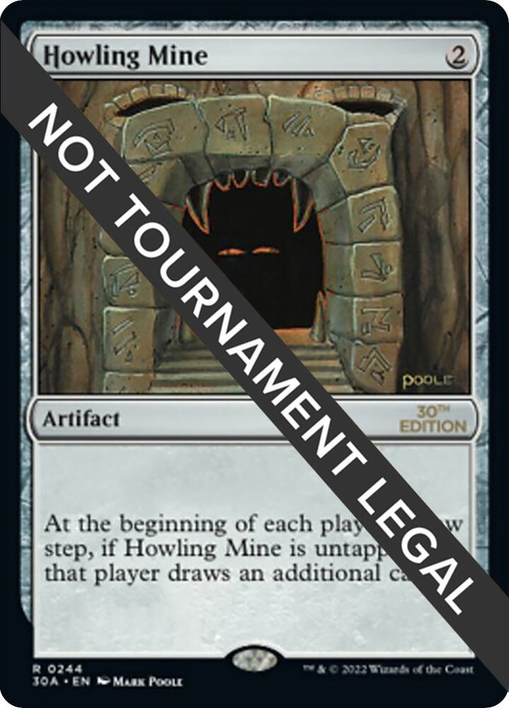 Howling Mine 244/594 (30th Anniversary Edition)  | Good Games Adelaide SA