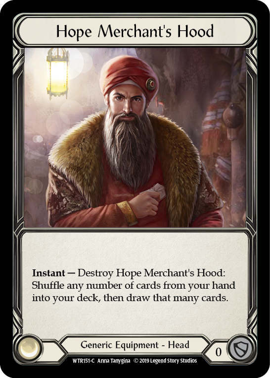Hope Merchant's Hood [WTR151-C] Alpha Print Cold Foil | Good Games Adelaide SA
