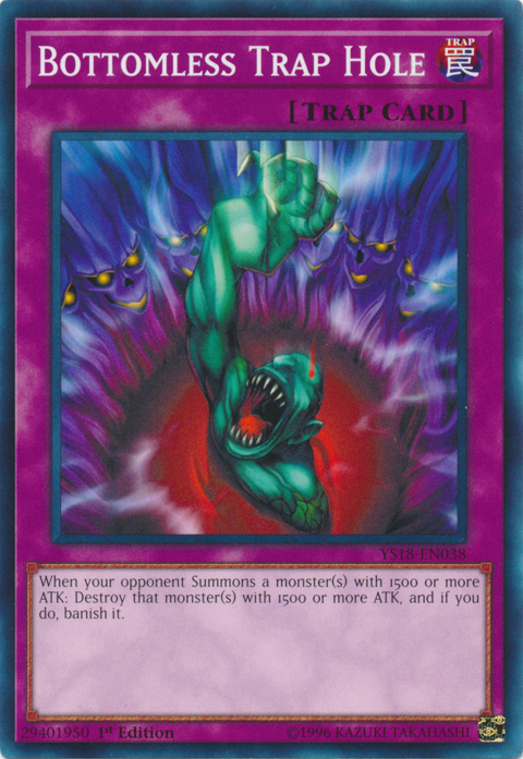 Bottomless Trap Hole [YS18-EN038] Common | Good Games Adelaide SA