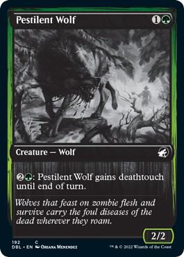 Pestilent Wolf 192 (Innistrad: Double Feature)  | Good Games Adelaide SA