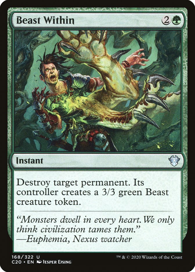 Beast Within [Commander 2020] | Good Games Adelaide SA