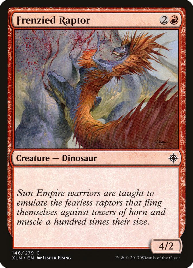 Frenzied Raptor [Ixalan] | Good Games Adelaide SA