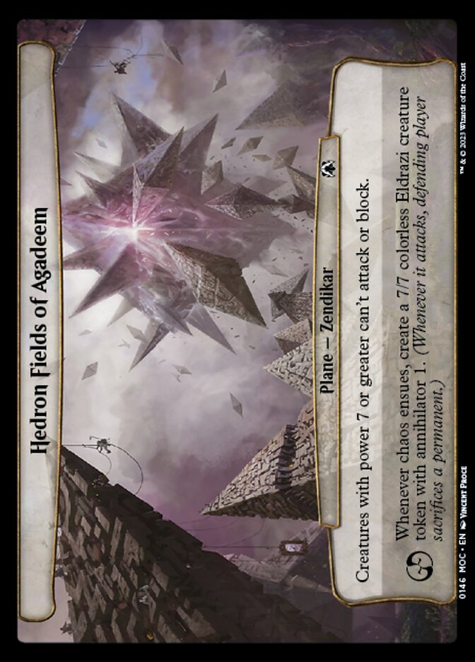 Hedron Fields of Agadeem 146 (Planechase: March of the Machine)  | Good Games Adelaide SA