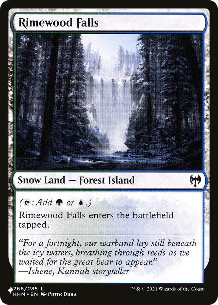 Rimewood Falls 266 (The List Reprints)  | Good Games Adelaide SA