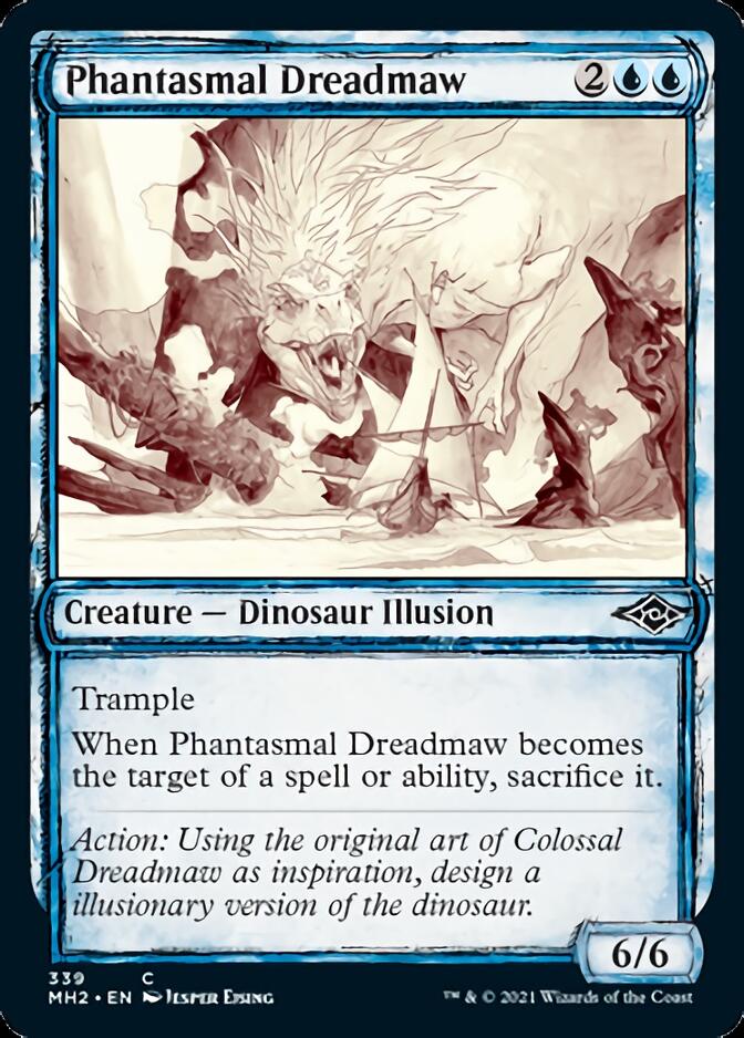 Phantasmal Dreadmaw (Sketch) [Modern Horizons 2] | Good Games Adelaide SA