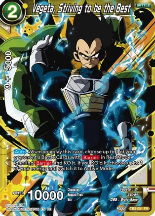 Vegeta, Striving to be the Best [TB3-051] | Good Games Adelaide SA