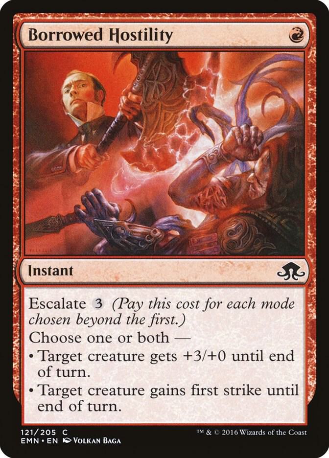 Borrowed Hostility 121 (Eldritch Moon)  - Foil | Good Games Adelaide SA
