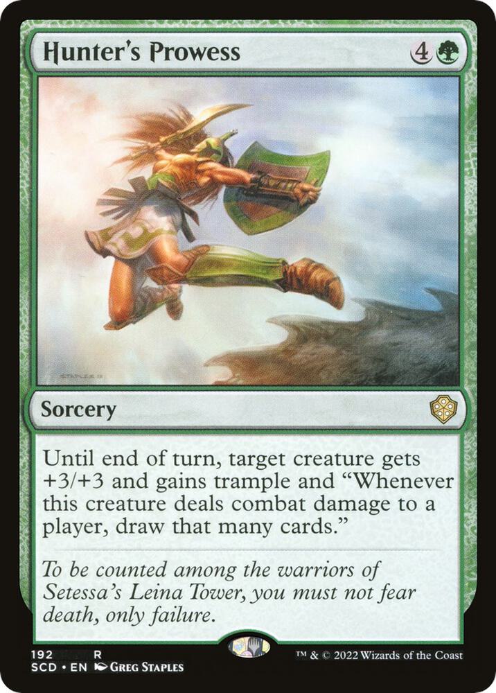Hunters Prowess 192 (Starter Commander Decks)  | Good Games Adelaide SA