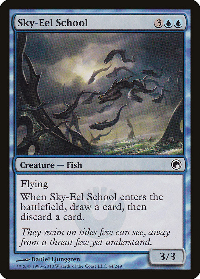 Sky-Eel School [Scars of Mirrodin] | Good Games Adelaide SA