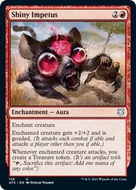 Shiny Impetus 138 (Commander: Adventures in the Forgotten Realms)  | Good Games Adelaide SA