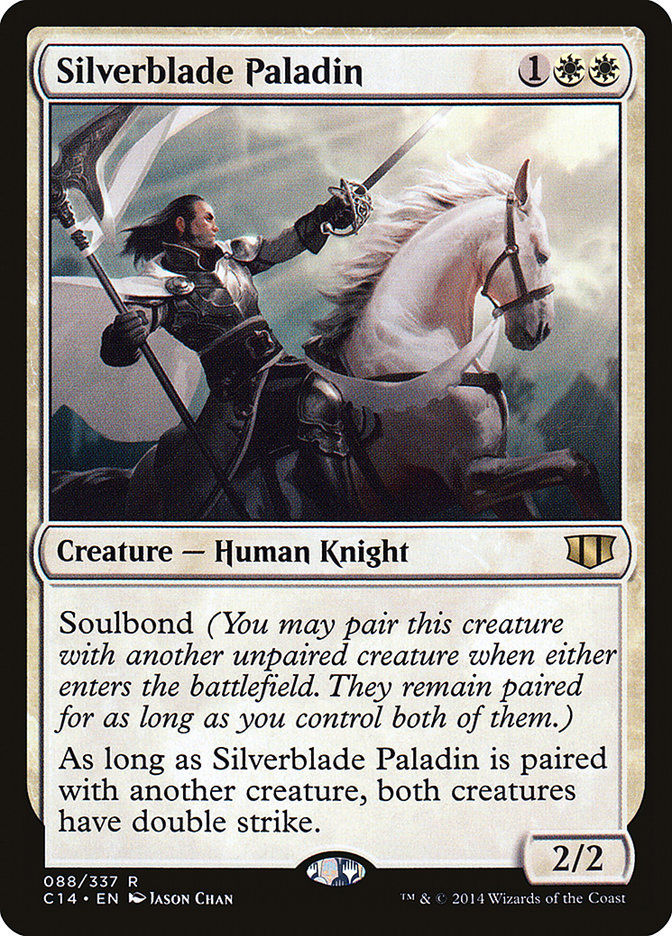 Silverblade Paladin [Commander 2014] | Good Games Adelaide SA