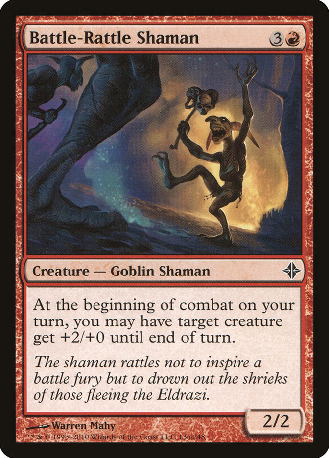 Battle-Rattle Shaman [Rise of the Eldrazi] | Good Games Adelaide SA