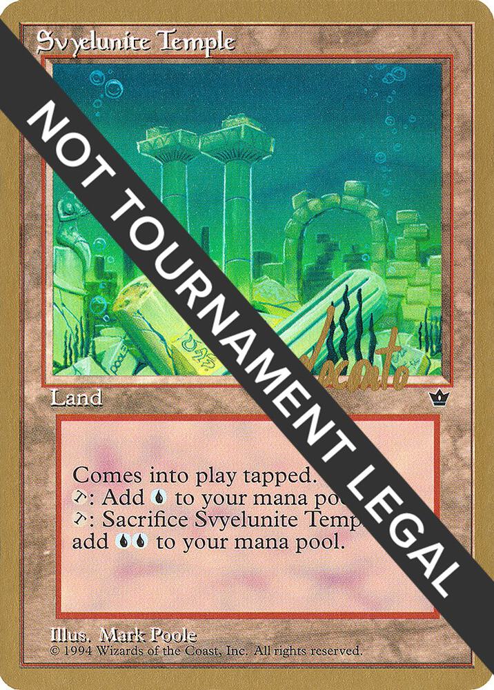 Svyelunite Temple 1996 Michael Loconto FEM  (World Championship Decks)  | Good Games Adelaide SA