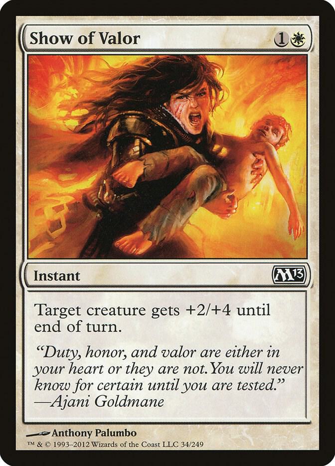 Show of Valor 34 (Magic 2013 (M13))  | Good Games Adelaide SA