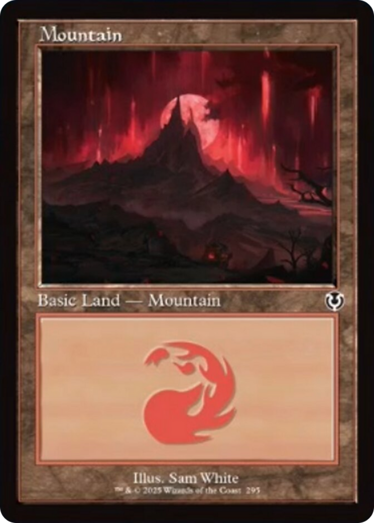 Mountain (295) (Retro Frame) [Innistrad Remastered] | Good Games Adelaide SA