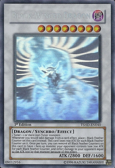 Black-Winged Dragon [TSHD-EN040] Ghost Rare | Good Games Adelaide SA