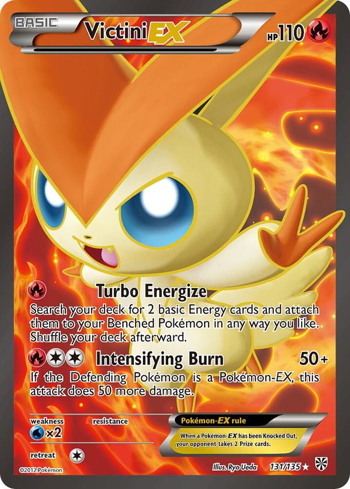 Victini EX 131 Full Art 131/135 (Plasma Storm)  - Holofoil | Good Games Adelaide SA
