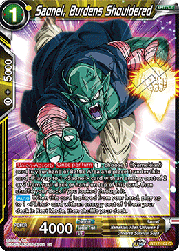 Saonel, Burdens Shouldered (BT17-102) [Ultimate Squad] | Good Games Adelaide SA