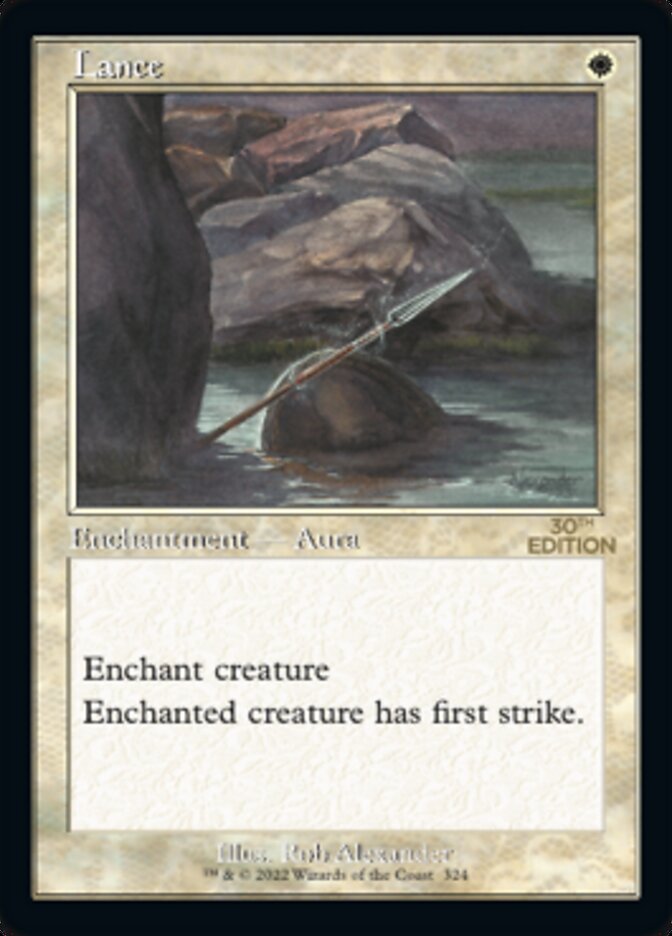 Lance (Retro) [30th Anniversary Edition] | Good Games Adelaide SA