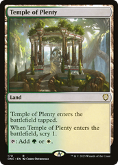 Temple of Plenty [Phyrexia: All Will Be One Commander] | Good Games Adelaide SA