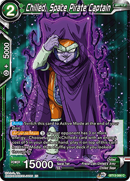 Chilled, Space Pirate Captain (Common) [BT13-066] | Good Games Adelaide SA