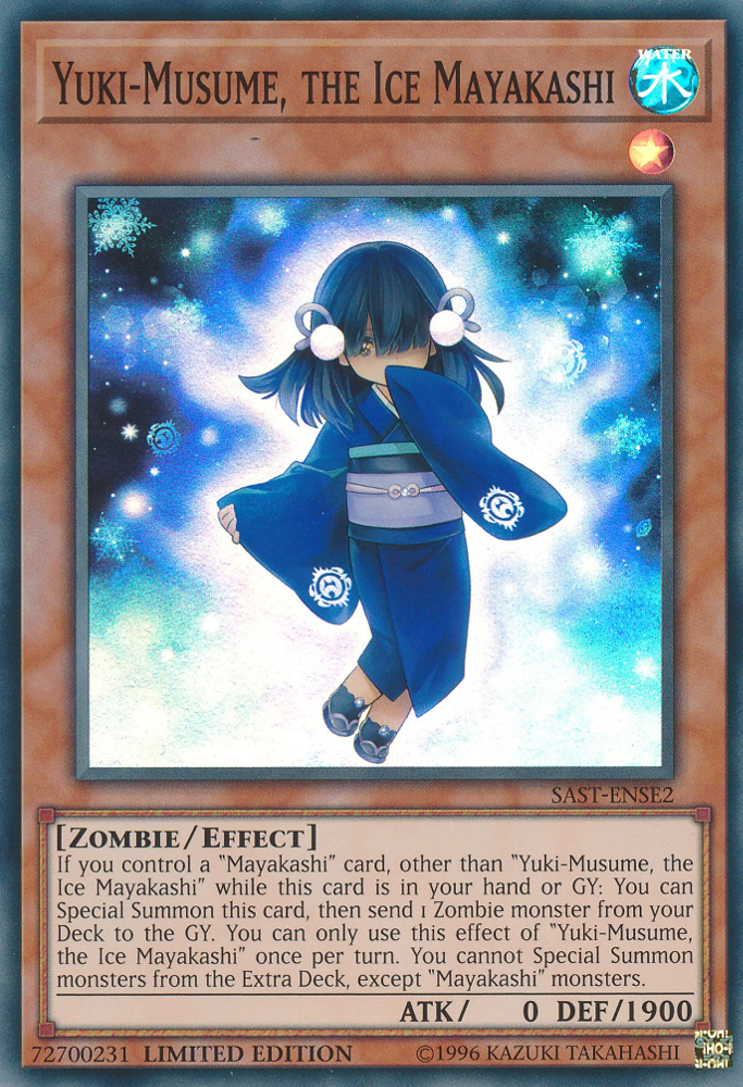 Yuki-Musume, the Ice Mayakashi [SAST-ENSE2] Super Rare | Good Games Adelaide SA