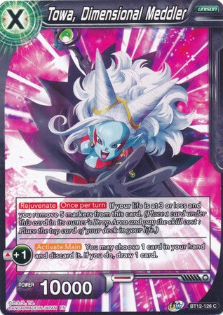 Towa, Dimensional Meddler [BT12-126] | Good Games Adelaide SA