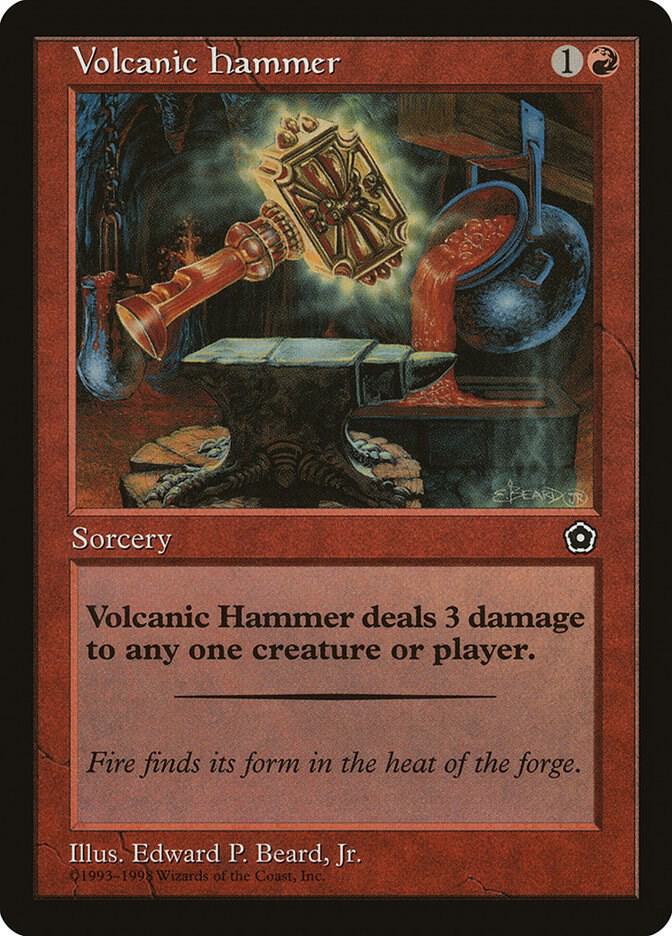 Volcanic Hammer  (Portal Second Age)  | Good Games Adelaide SA