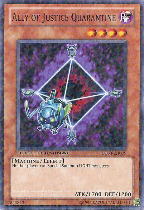 Ally of Justice Quarantine [DT03-EN079] Common | Good Games Adelaide SA