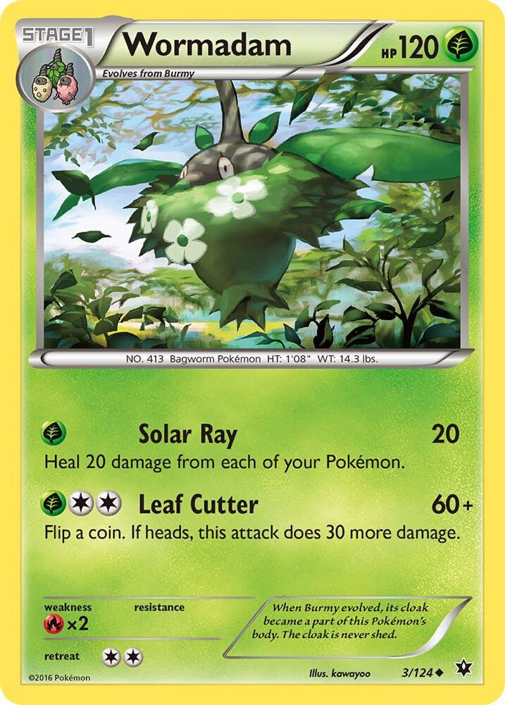 Wormadam 3/124 (XY - Fates Collide)  | Good Games Adelaide SA