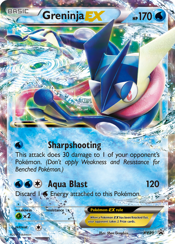 Greninja EX (XY20) [XY: Black Star Promos] | Good Games Adelaide SA