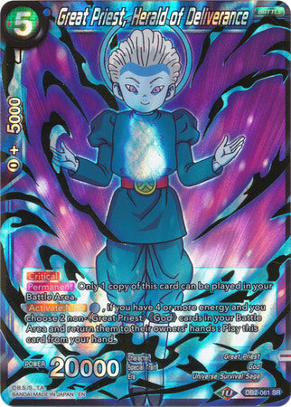 Great Priest, Herald of Deliverance [DB2-061] | Good Games Adelaide SA